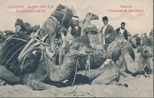 Turkish camel riders in Smyrna, folklore