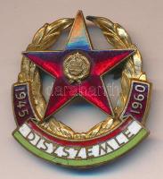 1960. "Díszszemle 1945-1960" zománcozott kitüntetés T:2