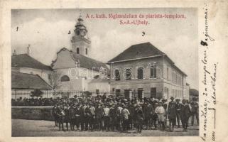 Sátoraljaújhely Római katolikus főgimnázium, Piarista templom (fl)