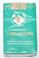 cca 1980 Bontatlan csomag mentolos Helikon cigaretta