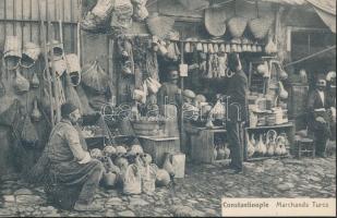 Turkish merchants in Constantinople, folklore