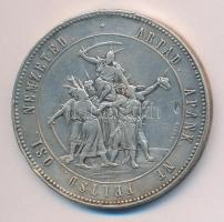 Scheid G. A. (ezüstáru és éremgyár) 1896. "Árpád Apánk Ne Féltsd Ősi Nemzeted / Magyarország Ez...