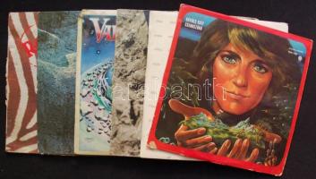 30db bakelit lemez főként 70-es, 80-as évekbeli magyar előadókkal (Edda Művek, Dolly Roll, Kovács Ka...