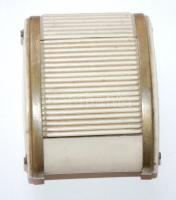 cca 1940 Westclox art deco utazó óra (nem működik) / Vintage Westclox art deco travel alarm clock (does not work)