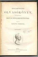 Irodalomtörténeti olvasókönyv. I.-II. Szerk: Toldy Ferenc, Pest, 1868 Emich Gusztáv. Korabeli aranyozott félvászon kötésben. Jó állapotban.
