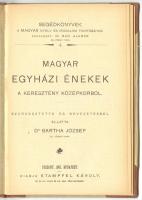 Bartha József: Magyar egyházi énekek a középkortól, Pozsony 1903. Stampfel. 53p.