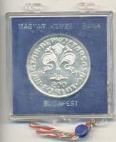 1978. 200Ft Ag "Első magyar aranyforint" T:BU Eredeti plombált MNB plasztiktokban!