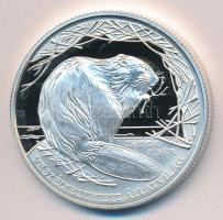 2000. 3000Ft Ag "Veszélyeztetett állatvilág-hód" T:PP Csak 7000db!