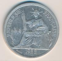 Francia Indokína 1922. 1P Ag(0.900) (27g/39mm) T:2/2-
French indo-China 1922. 1 Piastre Ag (27g/39mm...