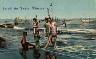 Santa Marinella beach