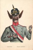 French propaganda, humour, Wilhelm II, Great sale