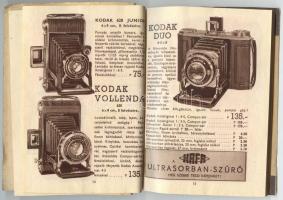 1940 Hafa fényképészeti képes árjegyzék 188p