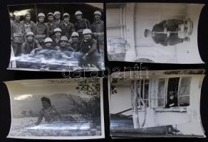 1958-1976 12db, főleg délszláv vidékeken készült nagyméretű fotó / Large photos mainly taken on Yugoslavian places