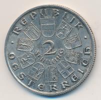 Ausztria 1929. 2Sch Ag "Theodor Billroth" T:2 Austria 1929. 2 Schilling Ag "Theodor Billroth" C:XF