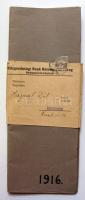 1917 A Közgazdasági Bank Részvénytársaság Hódmezővásárhely igazgatóságának és felügyelő-bizottságának évi jelentései és zárszámadásai az 1916. VI. üzletévről. Hódmezővásárhely, 1917, Roth Antal Könyvnyomdája. Jó állapotban, eredeti címzéssel Hajnal Pál úr részére