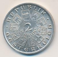 Ausztria 1928. 2Sch Ag "Schubert" T:2 Austria 1928. 2 Schilling Ag "Schubert" C:XF