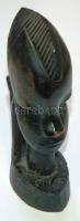 Fából faragott afrikai figura 17cm