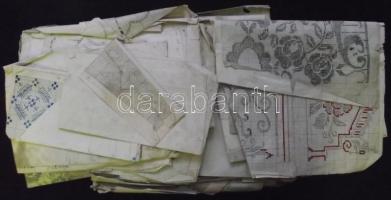 Több mint 40db háború előtti hímzésminta