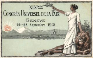 Geneve, 19th Universal Peace Congress, 1912