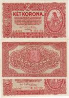 1920. 2K (3x) egymás utáni sorszámokkal T:I