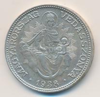 1938. 2P Ag "Madonna" T:1- ph