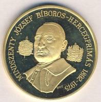 Bognár György (1944-) 1991. "Mindszenty József Bíboros Hercegprímás 1892-1975" aranyozott ...
