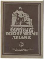 1935 Barthos-Kogutowitz történelmi atlasz hibátlan állapotban