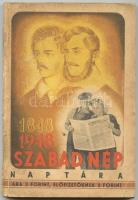 1948 Szabadnép naptára, Szikra Kiadó, Bp., rengeteg képpel és reklámmal