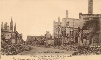 Ypres Ruins after bombing
