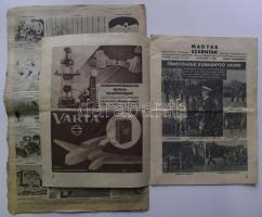 1944 Magyar szárnyak c. katonai lap + 1941 Képes vasárnap a háború képeivel