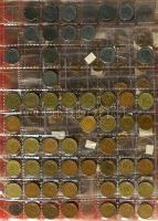 Német Birodalom / Vegyes ezüst- és fémpénz gyűjtemény 2db albumban, sorba rendezve 709db különféle é...