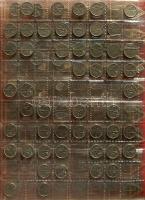 Német Birodalom / Vegyes ezüst- és fémpénz gyűjtemény 2db albumban, sorba rendezve 709db különféle é...