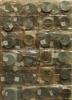 Oroszország - Szovjetunió / Vegyes ezüst- és fémpénz gyűjtemény albumban, sorba rendezve 361db külön...