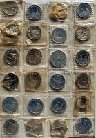 Oroszország - Szovjetunió / Vegyes ezüst- és fémpénz gyűjtemény albumban, sorba rendezve 361db külön...