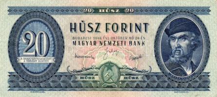 1949. 20Ft T:II+ CSak egyszer hajtott!