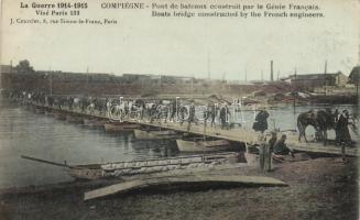 Compiegne boats bridge