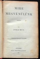 Jókai Mór összes művei sorozat 8 kötete, Franklin-Társulat tulajdona, Révai Testvérek kiadása, Bp. 1...
