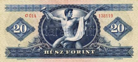 1949. 20Ft T:II+ CSak egyszer hajtott!