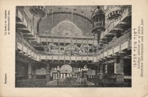 Budapest VII. Kazinczy utcai Orthodox zsinagóga belső (EB)