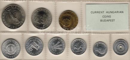 1981. Forgalmi szett "FAO"-s 10Ft-sal 9klf db 2f-10Ft T:BU