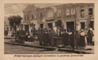 Gyöngyös a leégett bankpalota