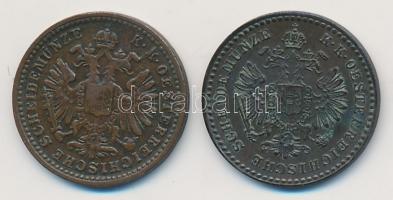 Ausztria 1885. 5/10Kr + 1891. 5/10Kr T:2
Austria 1885. 5/10 Kreuzer + 1891. 5/10 Kreuzer C:XF
