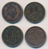 1868KB 1Kr + 1869KB 1Kr + 1879KB 1Kr + 1891KB 1Kr T:2,3