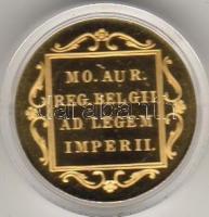 Hollandia 1985. 1 Ducat arany 3,494g hozzávaló díszcsomagolásban, tanúsítvánnyal T:PP