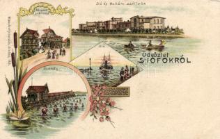 Siófok litho
