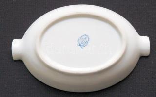 Kézzel festett sorszámozott Viktória-mintás jelzett Herendi porcelán hamutál /
Handpainted numbered ...