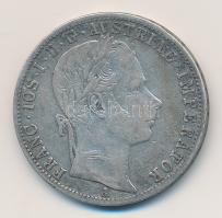 Ausztria 1863A 1Fl Ag T:2-/3
Austria 1863A 1 Florin Ag C:VF/F