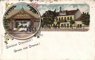 Orsova Hotel Ozanic litho (fl)