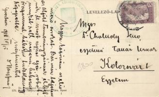 Herkulesfürdő Fehér kereszt, az újverbászi főgimnázium kiránduló csoportja / Újverbász school trip t...