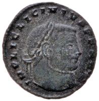 Római Birodalom / Sziszek / I. Licinius 308-324. Follis Br (22mm/3.72g) T:2- Roman Empire / Siscia / Licinius I 308-324. Follis Br "IMP LIC LICINIVS P F AVG / IOVI CONSERVATORI AVGG NN - SIS" (22mm/3.72g) C:VF RIC 232a